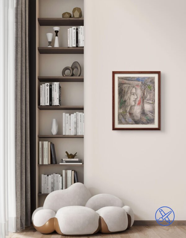 Mario Dante Rosales Woman walking down the Street