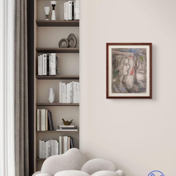 Woman walking down the Street