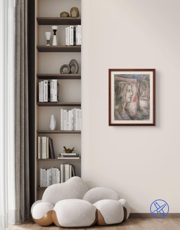 Woman walking down the Street