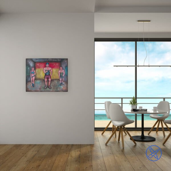 Mario Dante Rosales Selfie en el Gym