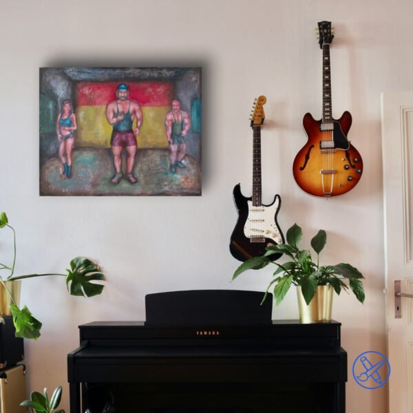 Mario Dante Rosales Selfie en el Gym