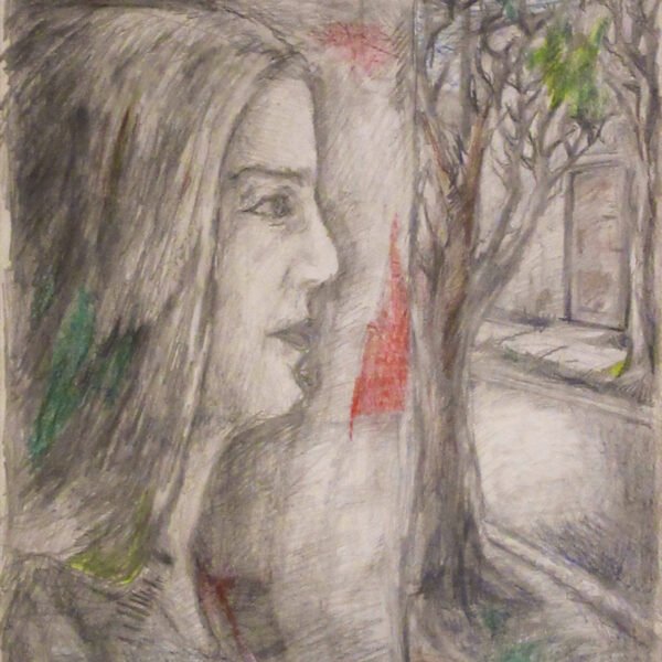 Woman walking down the Street